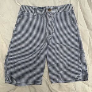 POLO RALPH LAUREN Blue Seersucker Boys Shorts size 7
